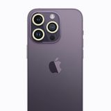 BSSM iPhone 12 Pro Beyaz Neon Fosforlu Kamera Lens