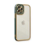 BSSM iPhone 12 Pro Liva Lens Silikon Yeşil Kılıf