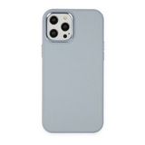BSSM iPhone 12 Pro Max Asya Deri Silikon Sierra Blue Kılıf