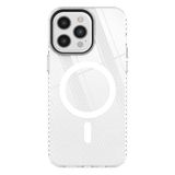 BSSM iPhone 12 Pro Max Beta Magneticsafe Silikon Şeffaf Kılıf