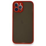 BSSM iPhone 12 Pro Max Montreal Silikon Kapak Kırmızı Kılıf