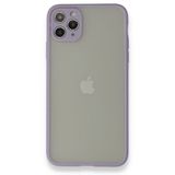 BSSM iPhone 12 Pro Max Montreal Silikon Kapak Mor Kılıf