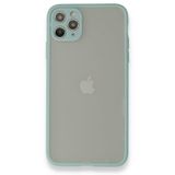 BSSM iPhone 12 Pro Max Montreal Silikon Kapak Turkuaz Kılıf
