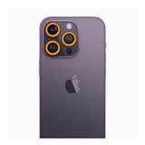 BSSM iPhone 12 Pro Max Sarı Neon Fosforlu Kamera Lens