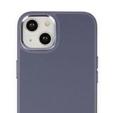 BSSM iPhone 13 Asya Deri Silikon Mor Kılıf