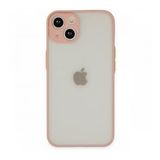BSSM iPhone 13 Montreal Silikon Kapak Pembe Kılıf