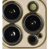 BSSM iPhone 13 Pro Coco Gold Deri Standlı Kapak Kılıf
