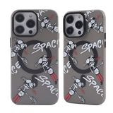 BSSM iPhone 13 Pro Magneticsafe Desenli Kapak Apollo Siyah 3 Kılıf