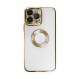 BSSM iPhone 13 Pro Max Slot Silikon Gold Kılıf