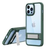 BSSM iPhone 13 Pro Rolet Stand Kapak Yeşil Kılıf