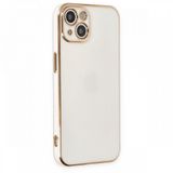 BSSM iPhone 13 Volet Silikon Beyaz Kılıf