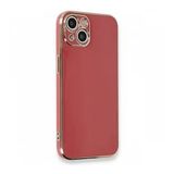 BSSM iPhone 13 Volet Silikon Kırmızı Kılıf