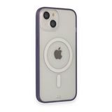 BSSM iPhone 14 Grand Magneticsafe Kapak Mor Kılıf