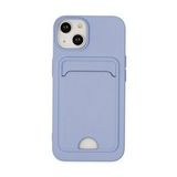 BSSM iPhone 14 Kelvin Kartvizitli Silikon Lila Kılıf