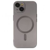 BSSM iPhone 14 Moshi Lens Magneticsafe Silikon Füme Kılıf