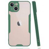 BSSM iPhone 14 Plus Platin Silikon Yeşil Kılıf
