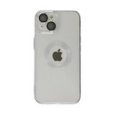 BSSM iPhone 14 Plus Santa Lens Silikon Şeffaf Kılıf