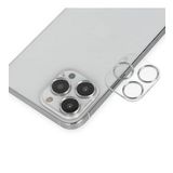 BSSM iPhone 14 Pro Max Gümüş Band Metal Kamera Lens
