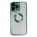 BSSM iPhone 14 Pro Max Slot Silikon Köknar Yeşili Kılıf