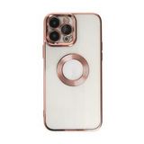 BSSM iPhone 14 Pro Max Slot Silikon Rose Gold Kılıf