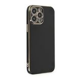 BSSM iPhone 14 Pro Max Volet Silikon Siyah Renkli Kılıf
