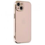 BSSM iPhone 14 Volet Silikon Pembe Kılıf