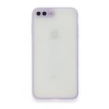 BSSM iPhone 7 Plus Montreal Silikon Kapak Mor Kılıf