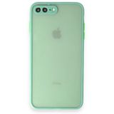 BSSM iPhone 7 Plus Montreal Silikon Kapak Turkuaz Kılıf