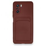 BSSM Kelvin Kartvizitli Silikon - Bordo Xiaomi Poco F3 Kılıf
