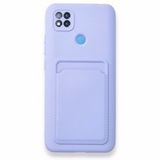 BSSM Kelvin Kartvizitli Silikon - Lila Xiaomi Redmi 9C Kılıf