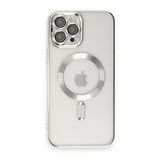 BSSM Kross Magneticsafe Kapak - Gümüş iPhone 12 Pro Kılıf
