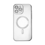 BSSM Kross Magneticsafe Kapak - Gümüş iPhone 13 Pro Max Kılıf
