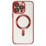 BSSM Kross Magneticsafe Kapak - Kırmızı iPhone 14 Pro Max Kılıf
