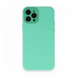 BSSM Lansman Glass Kapak - Turkuaz iPhone 12 Pro Kılıf
