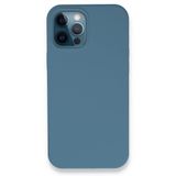 BSSM Lansman Legant Silikon - Açık Mavi iPhone 12 Pro Kılıf