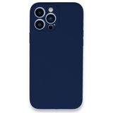 BSSM Lansman Legant Silikon - Lacivert iPhone 13 Pro Kılıf