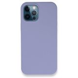 BSSM Lansman Legant Silikon - Lila iPhone 12 Pro Kılıf