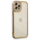 BSSM Liva Lens Silikon - Lila iPhone 12 Pro Max Kılıf