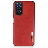 BSSM Loop Deri Silikon - Kırmızı Xiaomi Redmi Note 11 Kılıf