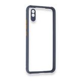 BSSM Miami Şeffaf Silikon - Gri Xiaomi Redmi 9A Kılıf