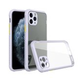 BSSM Miami Şeffaf Silikon - Lila iPhone 11 Pro Kılıf