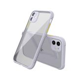 BSSM Miami Şeffaf Silikon Lila iPhone 12 Mini Kılıf