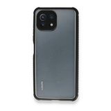 BSSM Miami Şeffaf Silikon - Siyah Xiaomi Mİ 11 Lite Kılıf