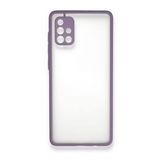 BSSM Mor Samsung Galaxy A71 Montreal Silikon Kapak Kılıf