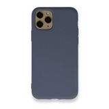 BSSM Nano İçi Kadife Silikon - Gri iPhone 11 Pro Kılıf