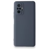 BSSM Nano İçi Kadife Silikon - Gri Xiaomi Redmi Note 10 Pro Kılıf