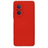 BSSM Nano içi Kadife Silikon - Kırmızı Huawei Nova 9 SE Kılıf
