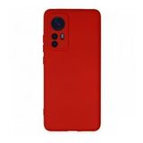 BSSM Nano içi Kadife Silikon - Kırmızı Xiaomi Mi 12 Kılıf