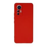 BSSM Nano İçi Kadife Silikon - Kırmızı Xiaomi Mi 12 Lite Kılıf