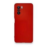 BSSM Nano içi Kadife Silikon - Kırmızı Xiaomi Poco F3 Kılıf